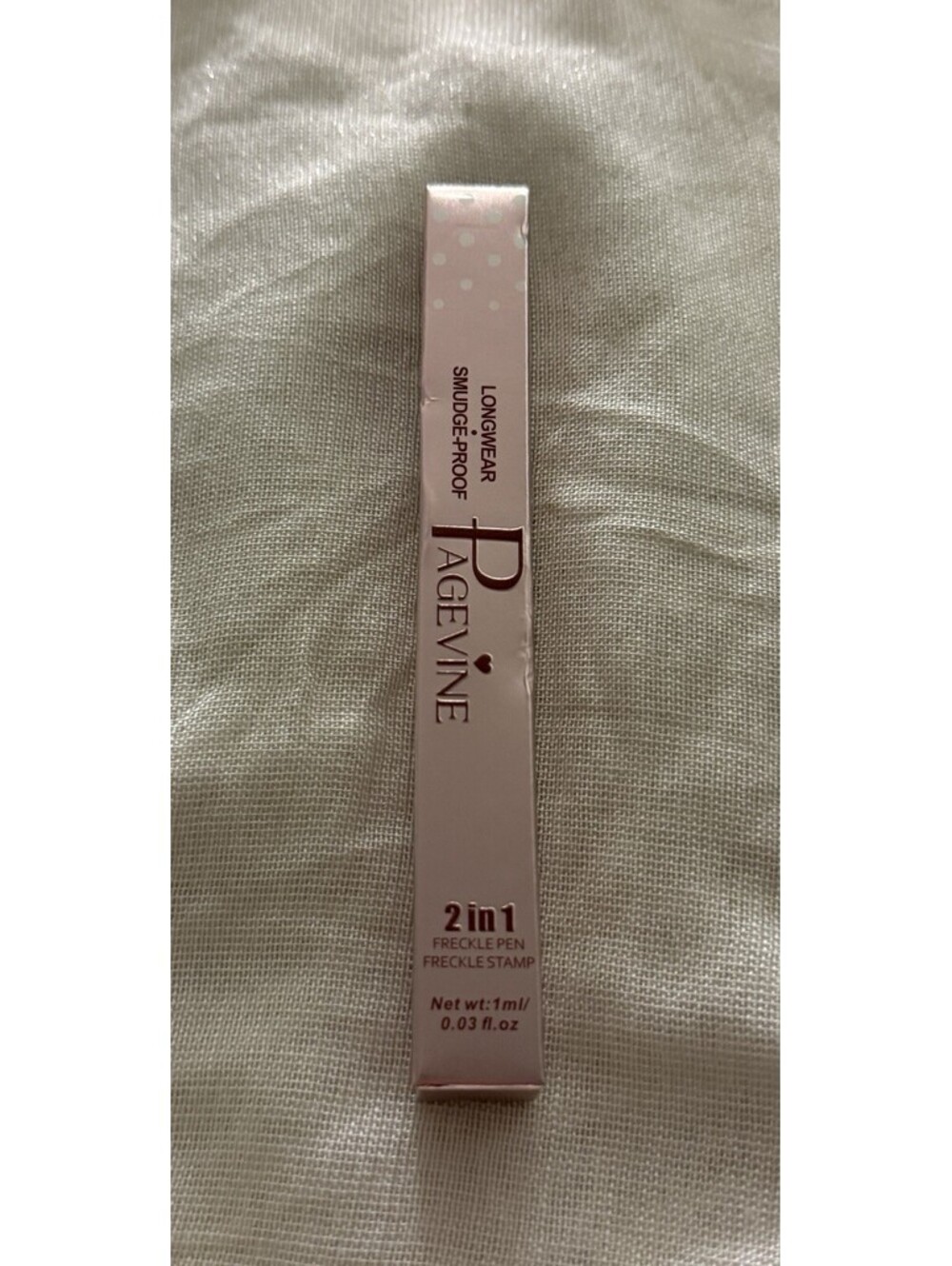 Pagevine 2 in 1 Freckle Pen & Stamp Mocha Misty #04 Waterproof Vegan 1ml NEW
